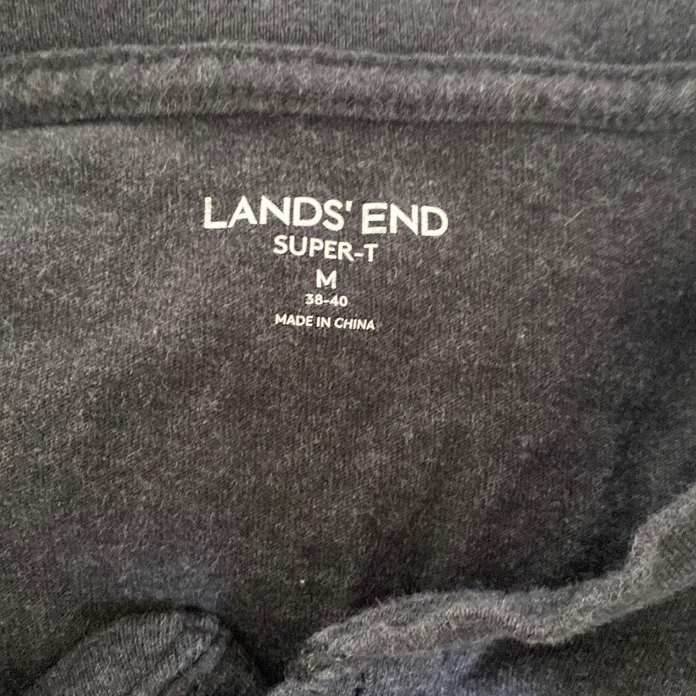 Lands End Button Up Long Sleeve Tees